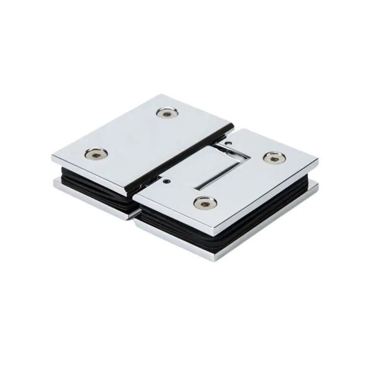 Frontissa de dutxa ajustable de vidre a vidre