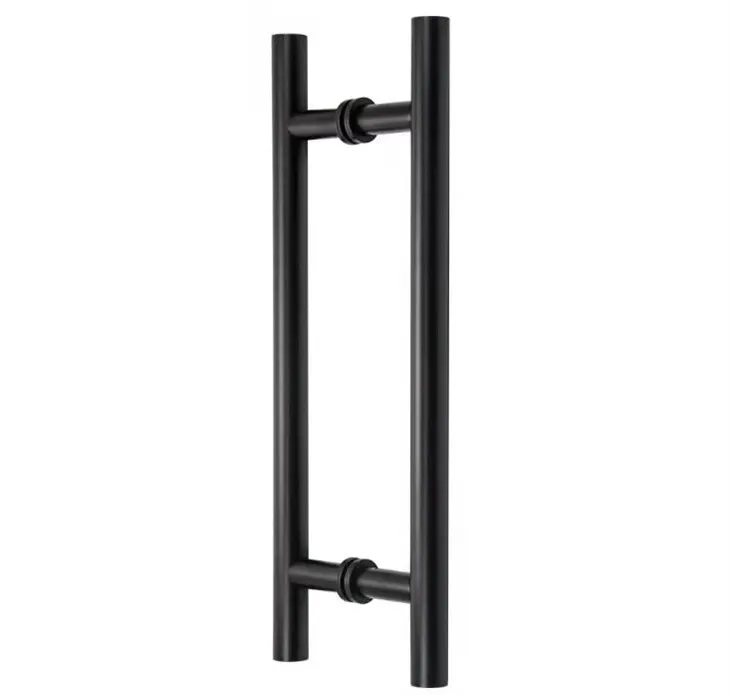 Tiradors de la porta de la dutxa de vidre